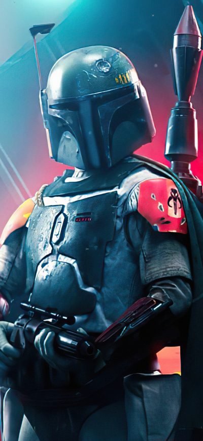 Fond d'écran iPhone BobaFett Star Wars 4k