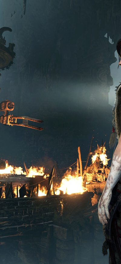 Fond d'écran iPhone Shadow Of The Tomb Raider Videogame 4k