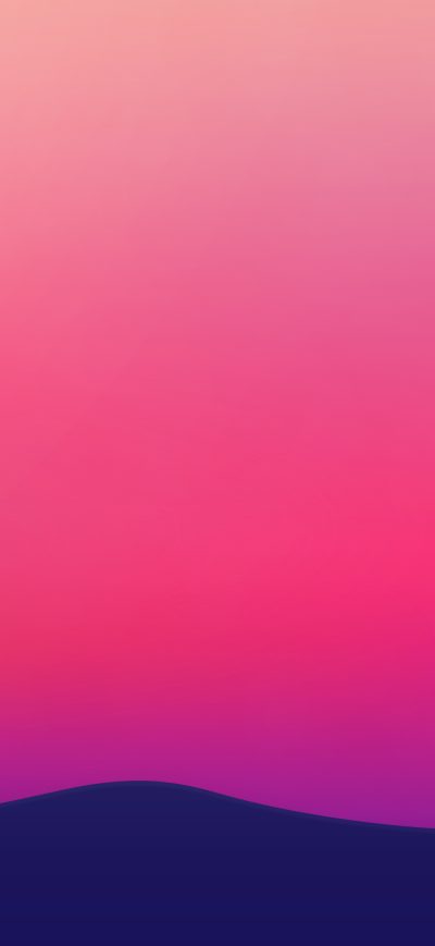 Fond d'écran iPhone Purple Landscape Scenery Minimalist 4k