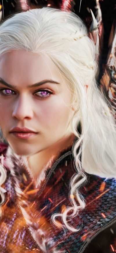 Fond d'écran iPhone 4kDaenerys Targaryen