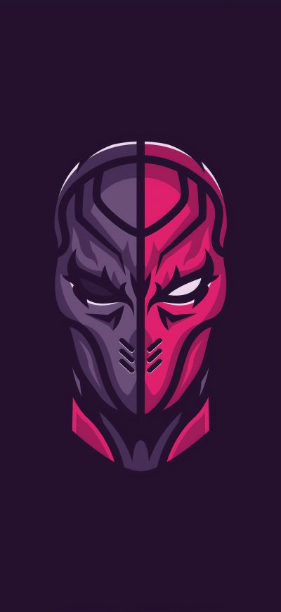 Fond d'écran iPhone Deathstroke Minimal