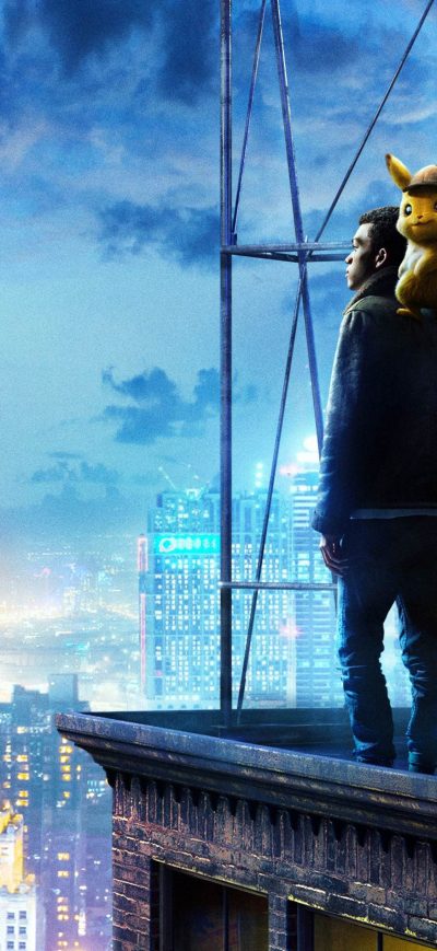 Fond d'écran iPhone Pokemon Detective Pikachu 4k Movie