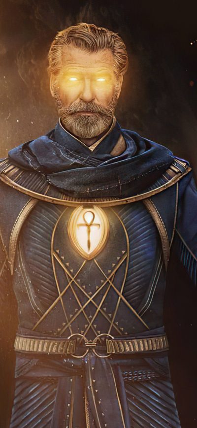 Fond d'écran iPhone Doctor Fate Black Adam Pierce Brosnan 4k