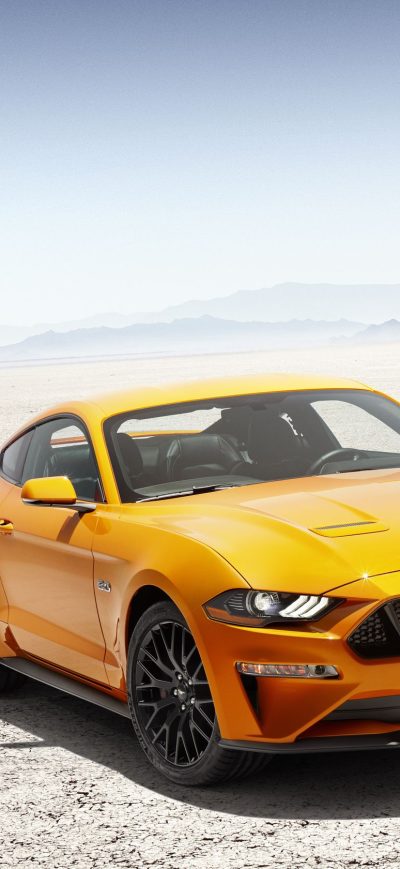 Fond d'écran Ford Mustang GT 2018 sur iPhone