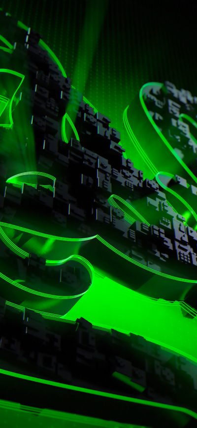 Fond d'écran iPhone Razer Logo 4k
