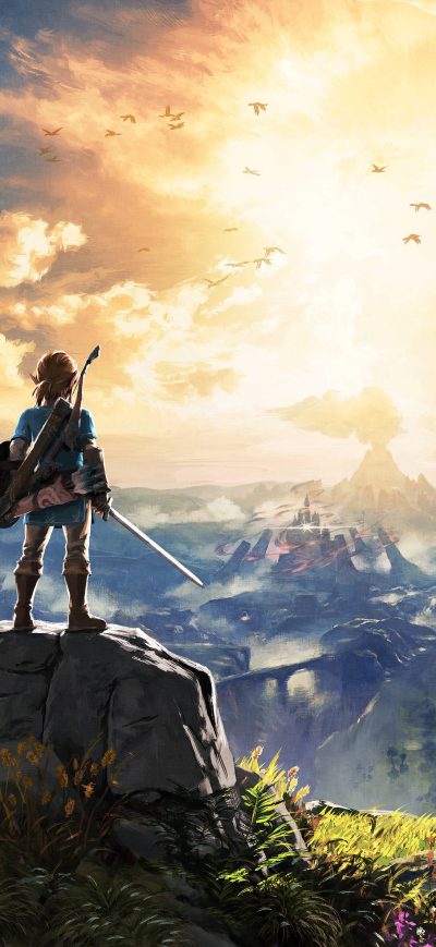 Fond d'écran iPhone The Legend Of Zelda Breath Of The Wild 4k
