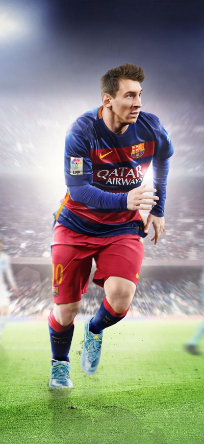 Fond d'écran iPhone Messi Fifa 8k