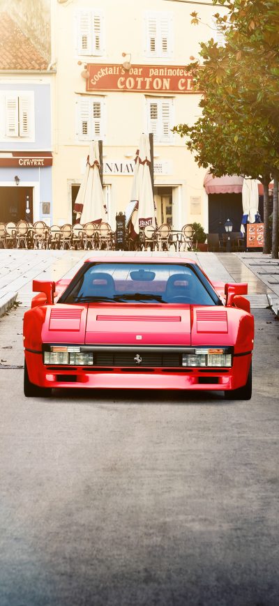 Fond d'écran iPhone Ferrari 288 Gto In Red Front Look 4k