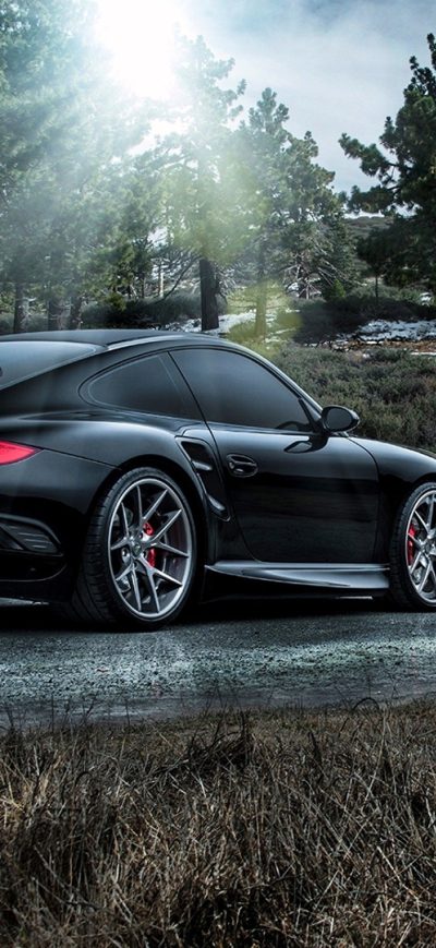 Fond d'écran iPhone Porsche 911 Carrera Black
