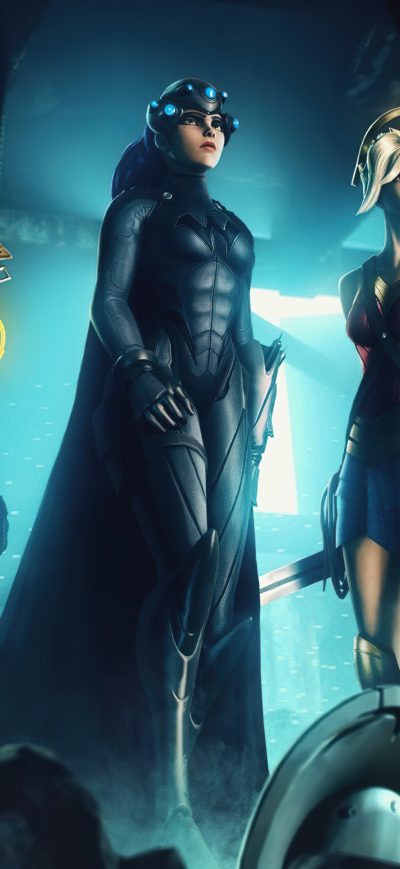 Fond d'écran iPhone Fortnite Justice League
