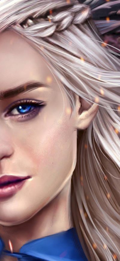 Fond d'écran iPhone Daenerys Targaryen Fan Artwork