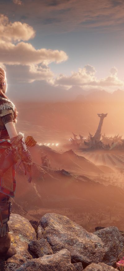 Fond d'écran iPhone Horizon Forbidden West 2020