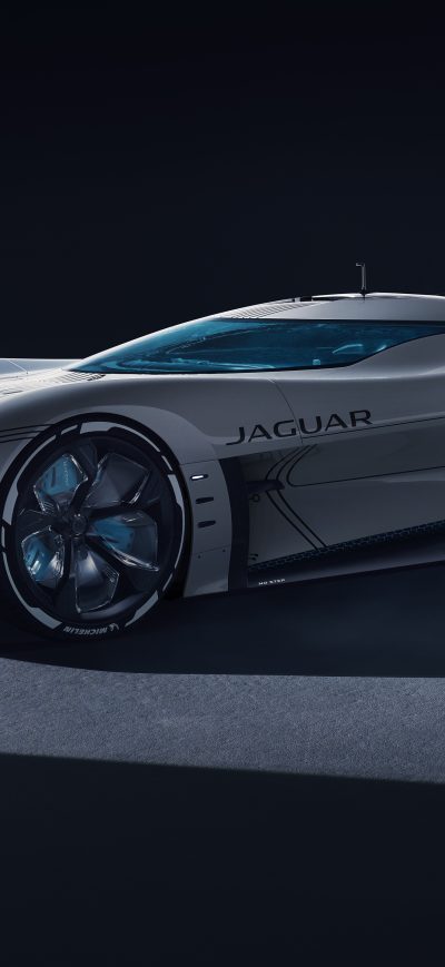 Fond d'écran iPhone Jaguar Vision Gran Turismo SV 2021 5k