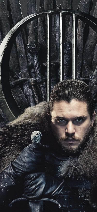 Fond d'écran iPhone Jon Snow Game Of Thrones Season 8 Poster