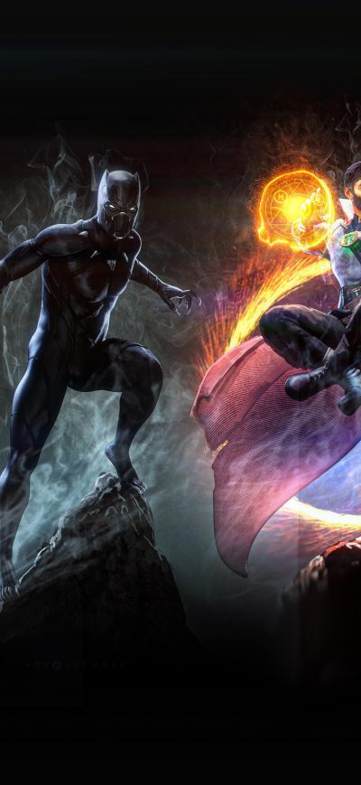 Fond d'écran iPhone Marvel Heroes 4k Art