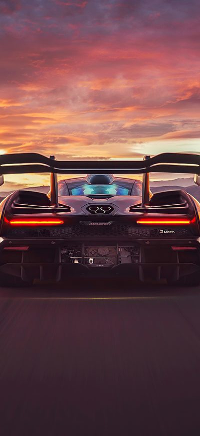Fond d'écran iPhone 2022 Mclaren Senna Rear 5k