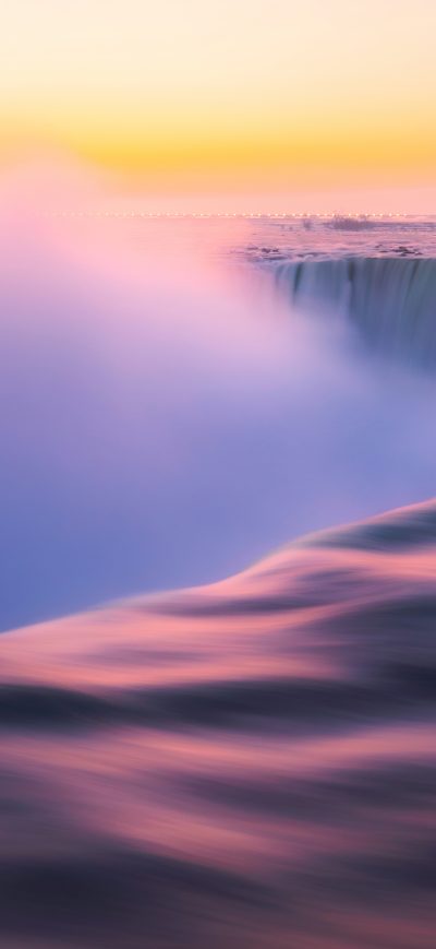 Fond d'écran iPhone Sunrise At Niagra Falls 5k