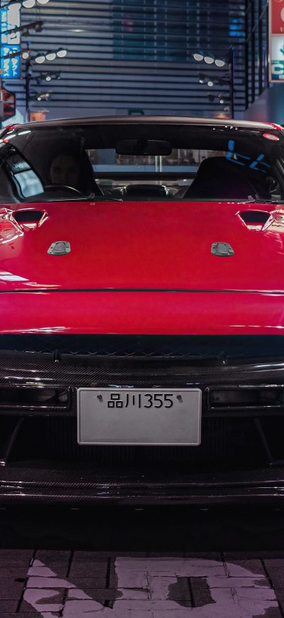 Fond d'écran iPhone Nissan GT R In Tokyo 5k