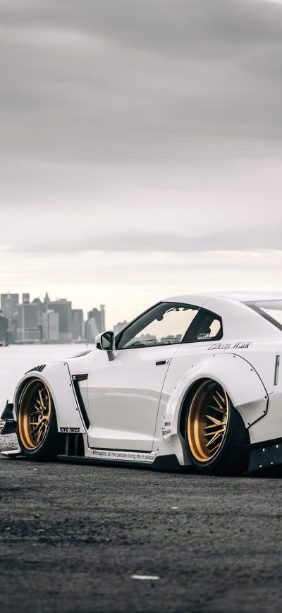 Fond d'écran iPhone Nissan Gtr In New York