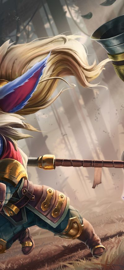 Fond d'écran iPhone Poppy League Of Legends Champion
