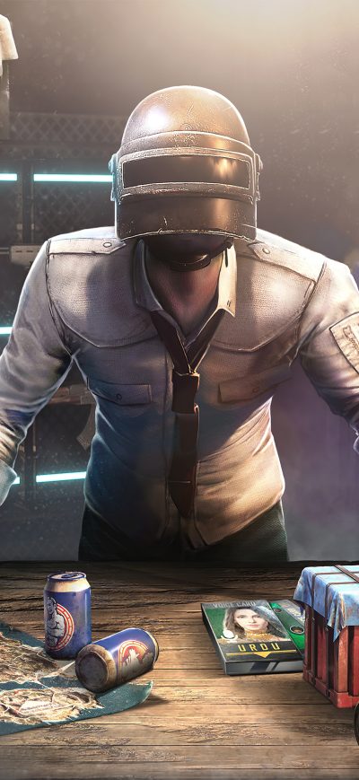 Fond d'écran iPhone Pubg Helmet Guy 2021 New