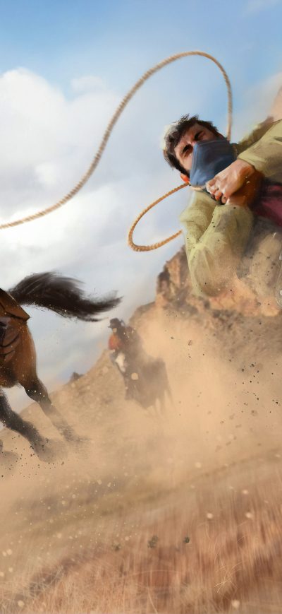 Fond d'écran iPhone Red Dead Redemption 2 FanArt