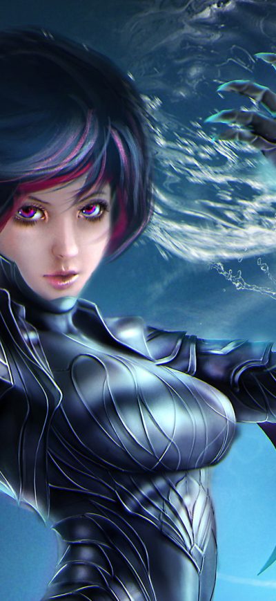 Fond d'écran iPhone Scifi Girl Character