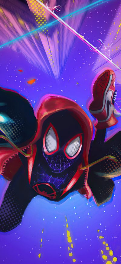 Fond d'écran iPhone Spider Man Verse 2020 4k