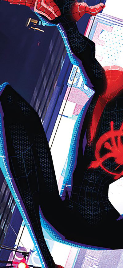 Fond d'écran iPhone Spiderman Miles Poster