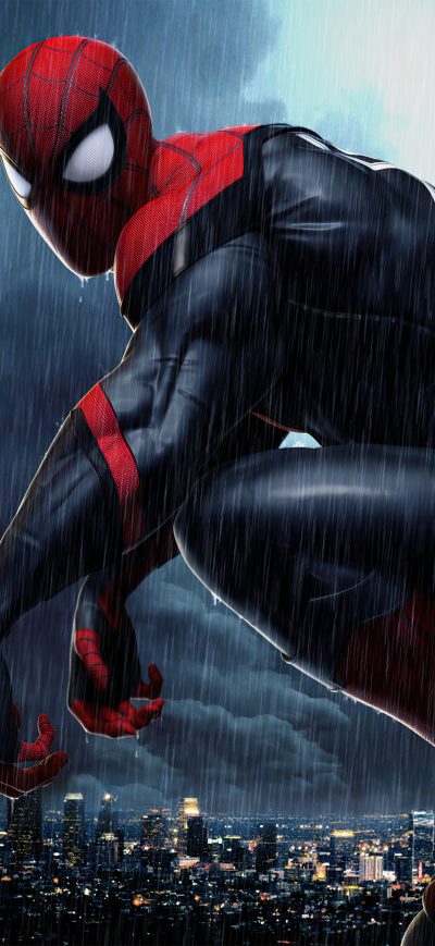 Fond d'écran iPhone Spider Man Superhero 5k