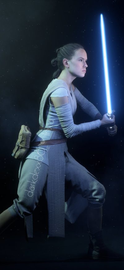 Fond d'écran iPhone Rey In Star Wars Battlefront II
