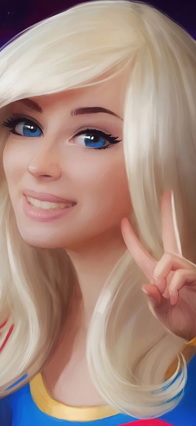 Fond d'écran iPhone Supergirl New 2020