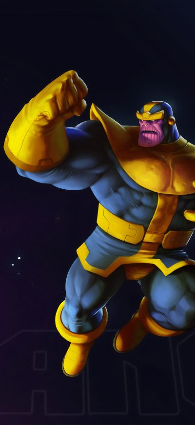 Fond d'écran iPhone Art Thanos 4k