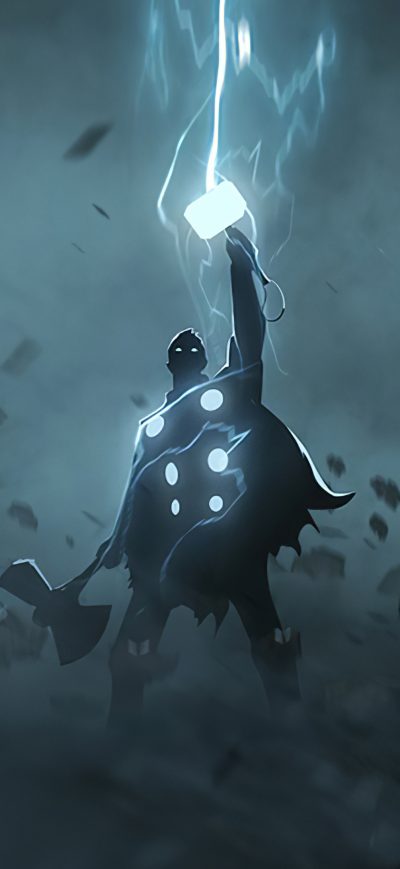 Fond d'écran iPhone Thor Artwork 4k 2020