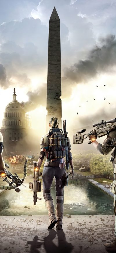 Fond d'écran iPhone Tom Clanycs The Division 2 4k