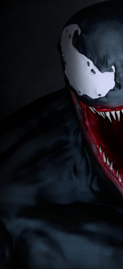 Fond d'écran iPhone Venom Face