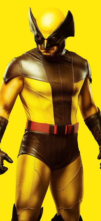 Fond d'écran iPhone Wolverine Yellow Costume