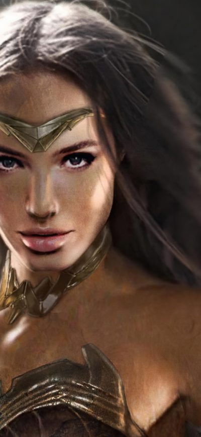 Fond d'écran iPhone Wonder Woman Batman Vs Superman Fanart 4k