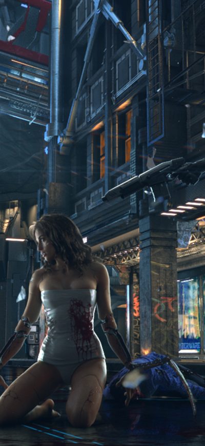Fond d'écran iPhone Cyberpunk 2077 2017 Game