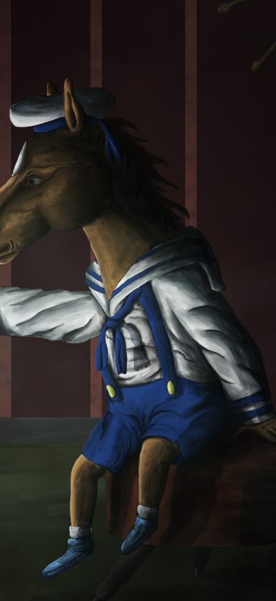 Fond d'écran iPhone BoJack Horseman 4k