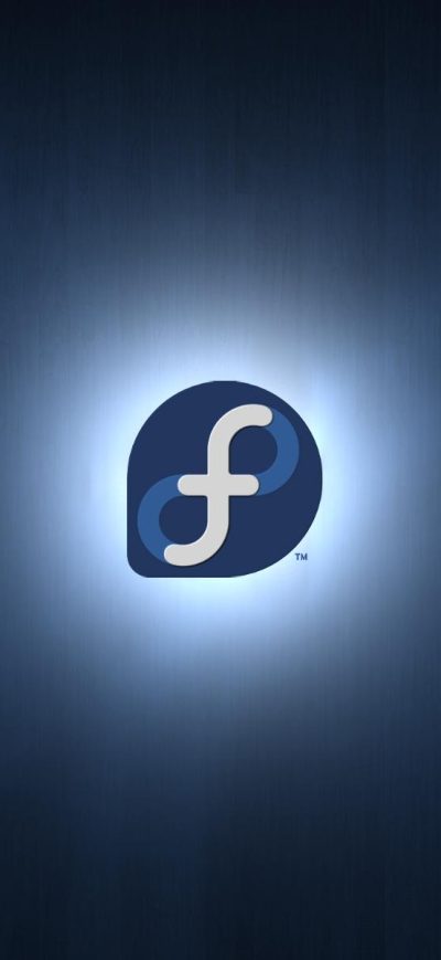 Fond d'écran iPhone Linux Fedora Logo