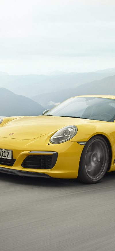 Fond d'écran iPhone Porsche 911 Carrera T Coupe 2018 Front