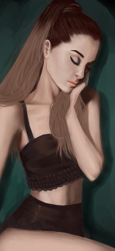 Fond d'écran iPhone Ariana Grande Fanart