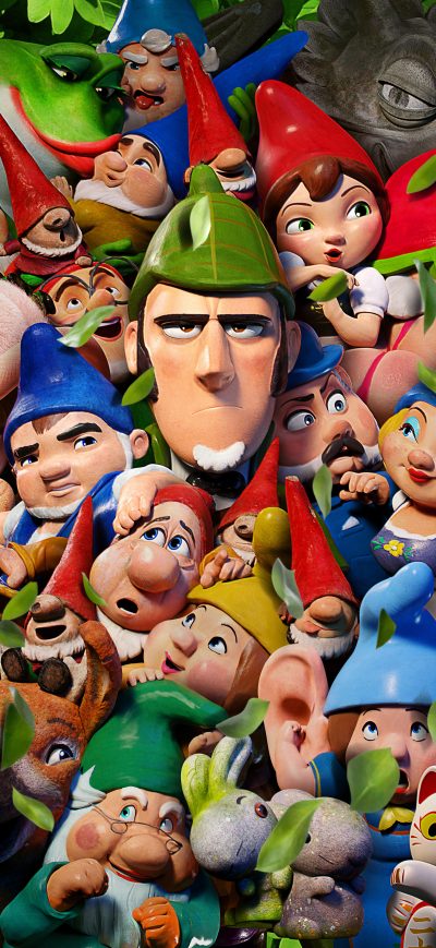 Fond d'écran iPhone Sherlock Gnomes 2018 8k