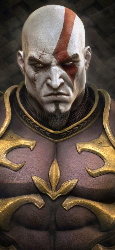 Fond d'écran iPhone Kratos Throne God Of War
