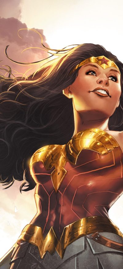 Fond d'écran iPhone Wonder Woman DC Rebirth