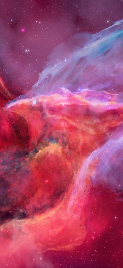Fond d'écran iPhone Nebula Purple Red Abstract