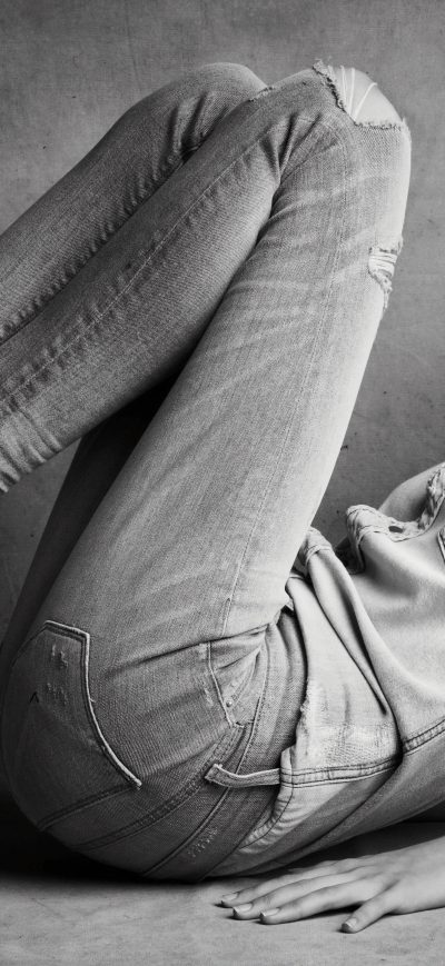 Fond d'écran Kaia Jordan Gerber sur iPhone