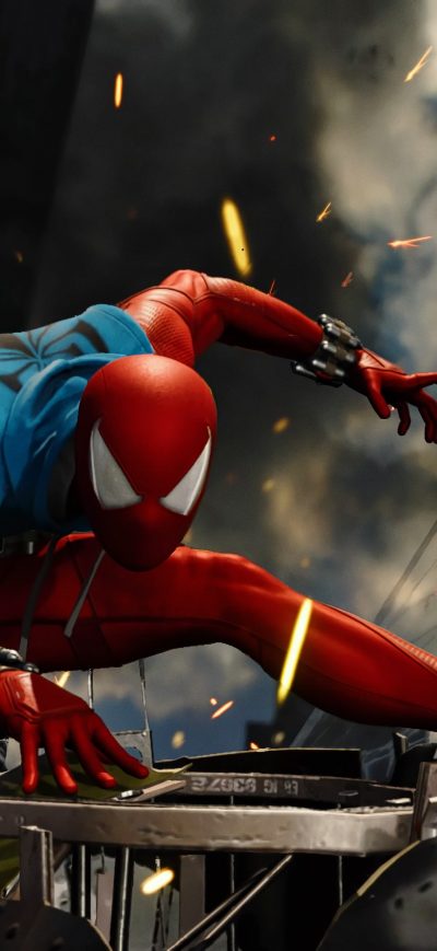 Fond d'écran iPhone Scarlet Spider Ps4 Game 4k