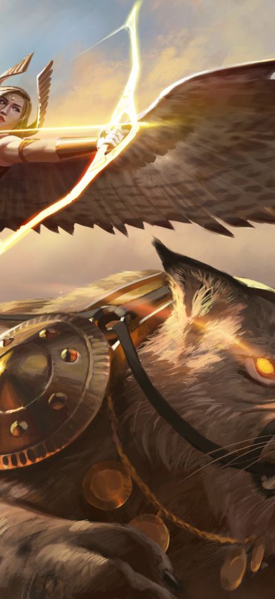 Fond d'écran Rune Ragnarok 5k sur iPhone